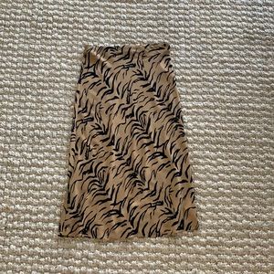 Madewell Silk Slip Skirt